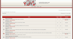 Desktop Screenshot of community.canaca.com